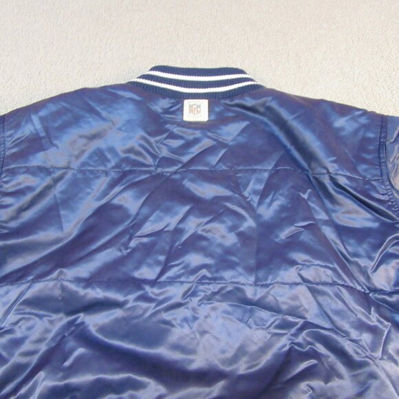 Dallas Cowboys Gridiron Reversible Jacket – Men’s Large – White/Blue – NFL Class - Picture 7 of 16